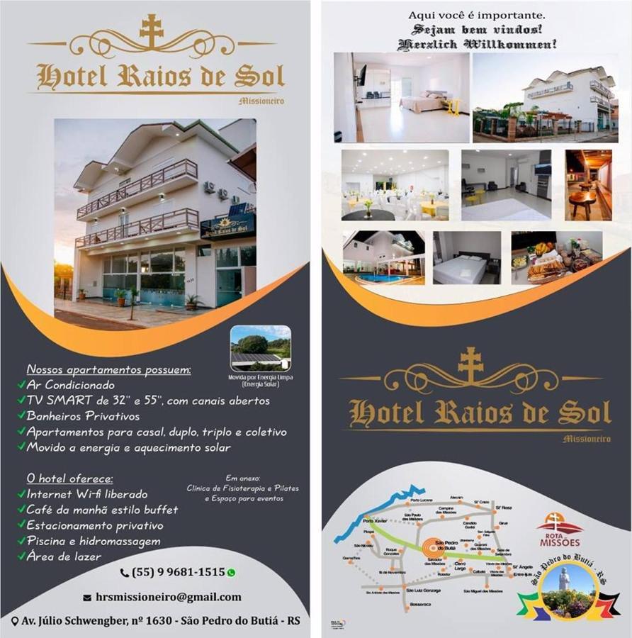 Hotel Raios De Sol Missioneiro Sao Pedro de Butia ภายนอก รูปภาพ